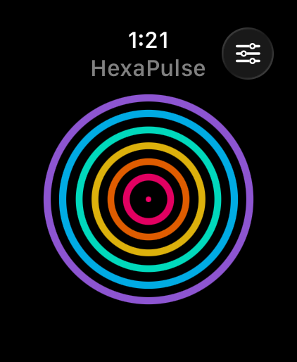 HexaPulse visualizer screenshot
