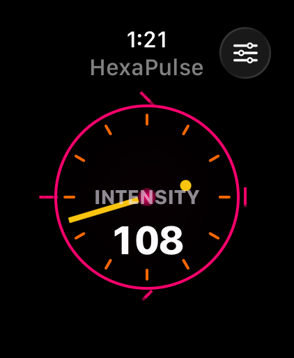 HexaPulse waveform visualizer screenshot
